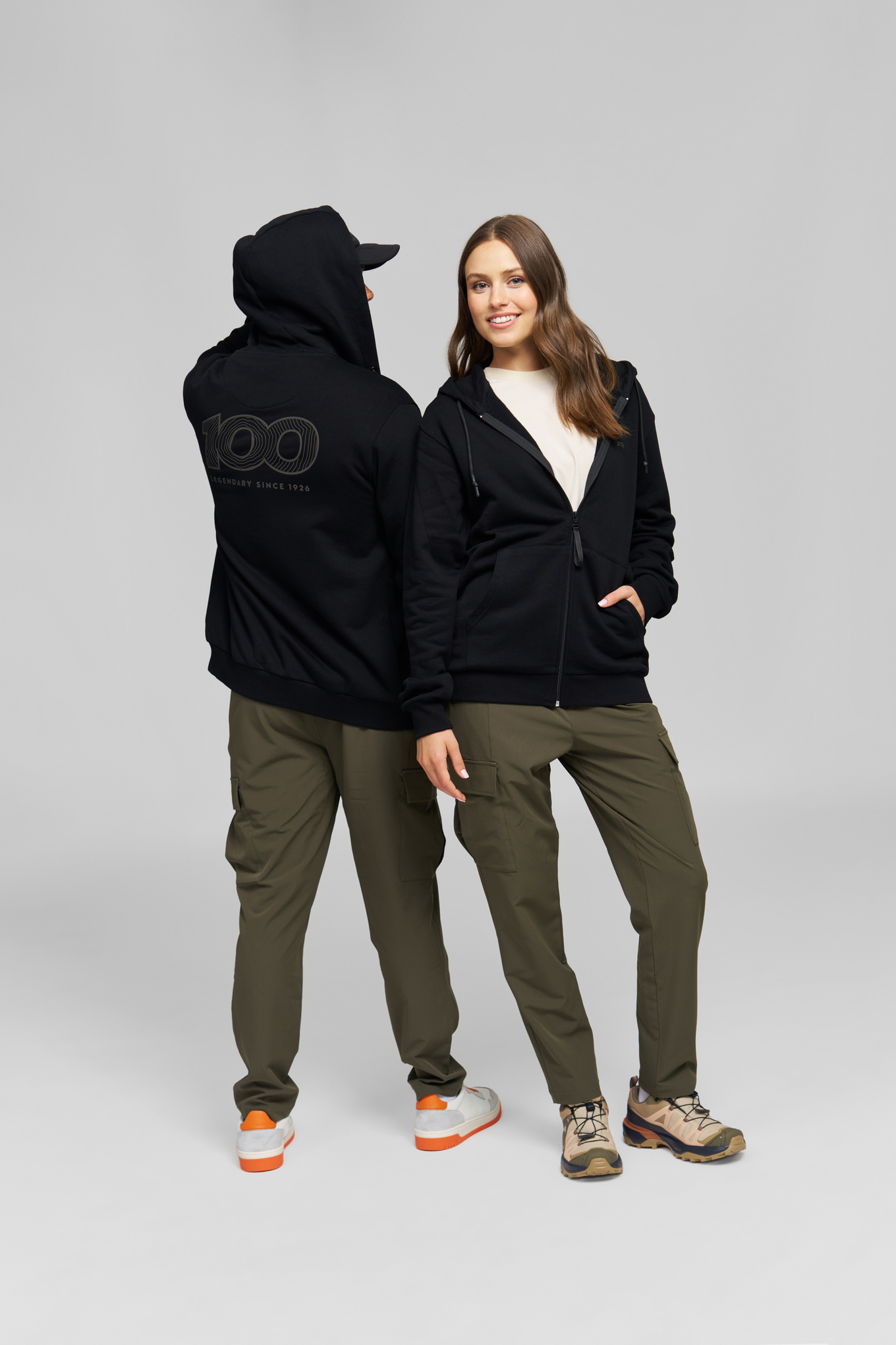 Sudadera con capucha «STIHL 100 reflective»  negra