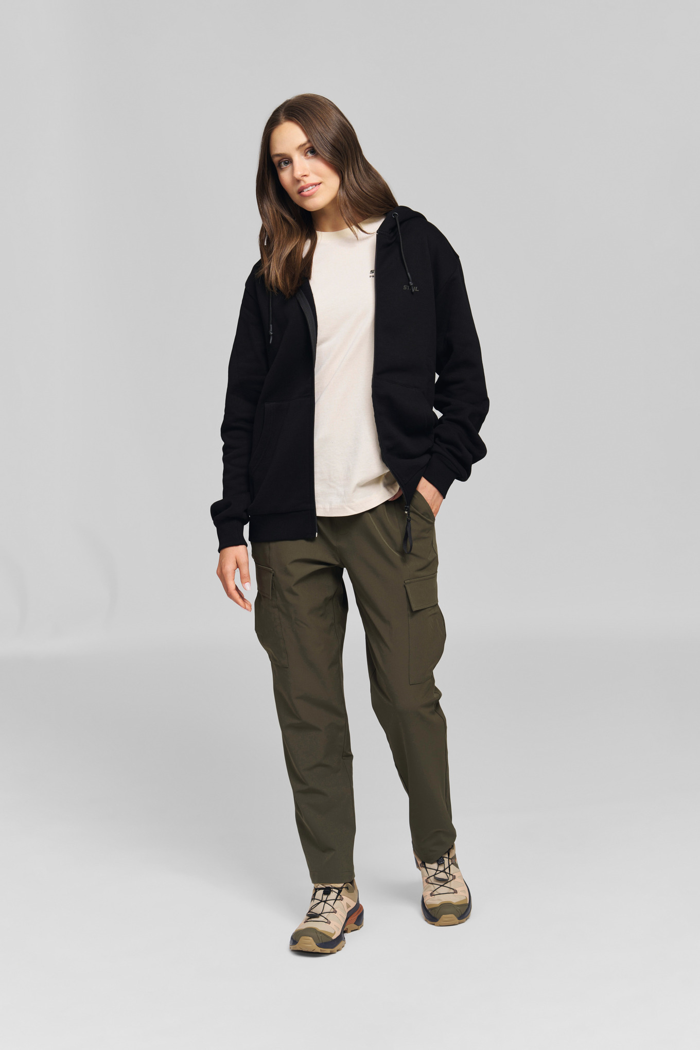 Sudadera con capucha «STIHL 100 reflective»  negra