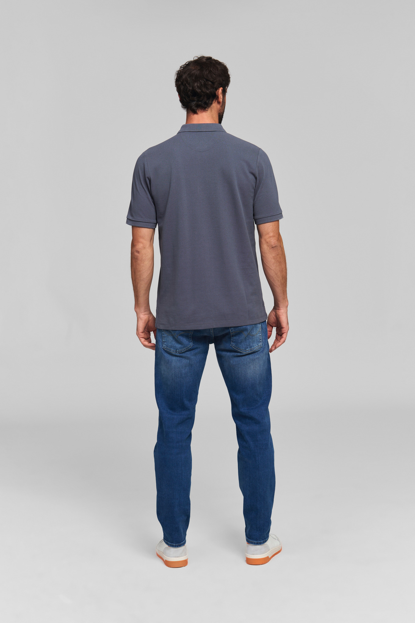 Polo basic blue