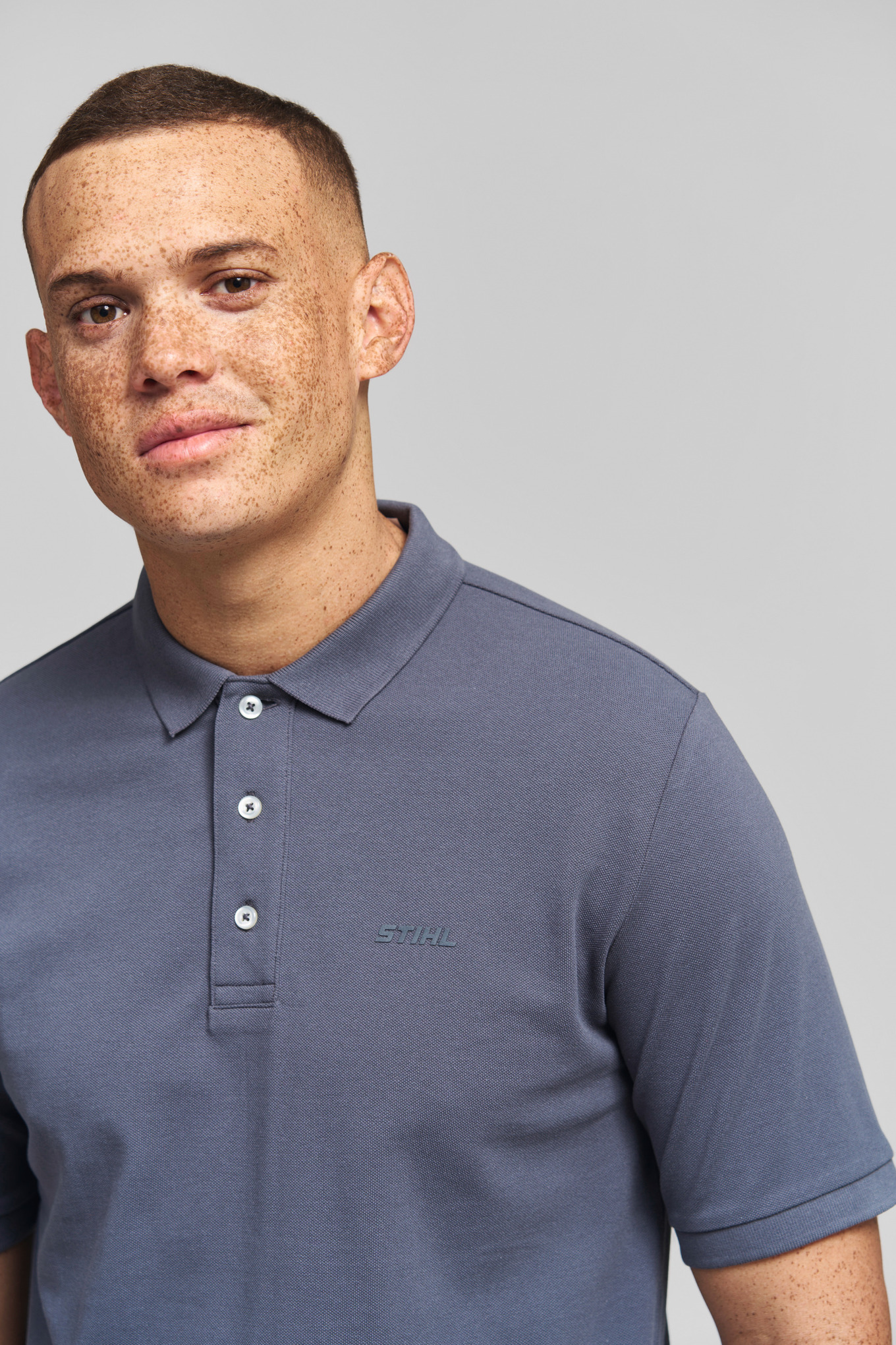Polo basic blue