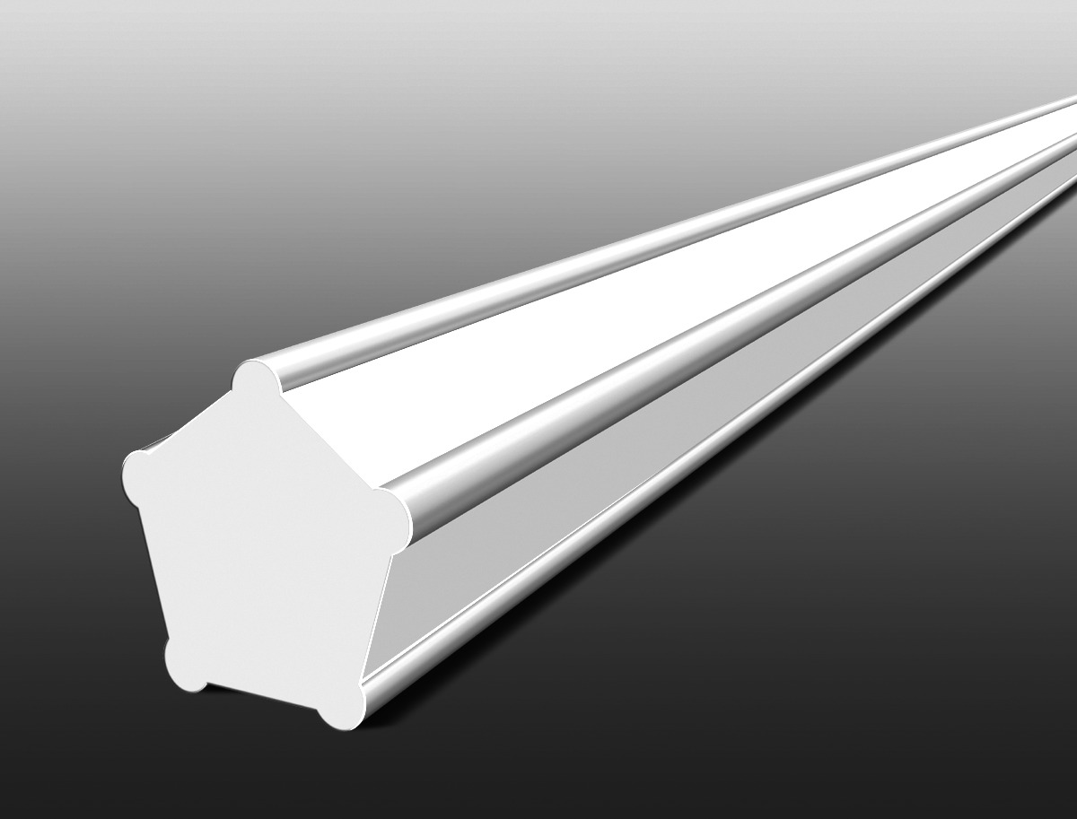 Hilo  de corte pentagonal, Ø 2.7 mm