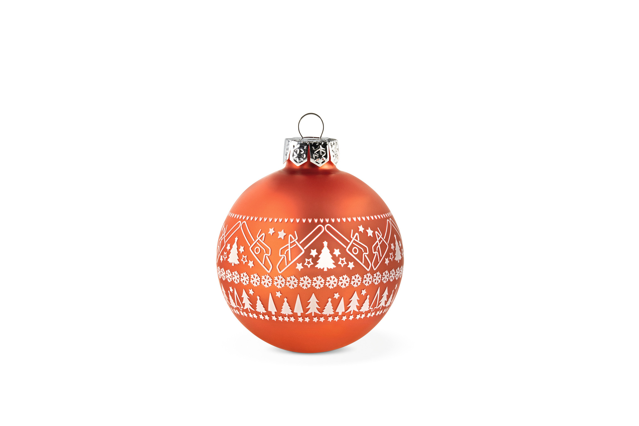 Juego de 4 bolas de Navidad ICON