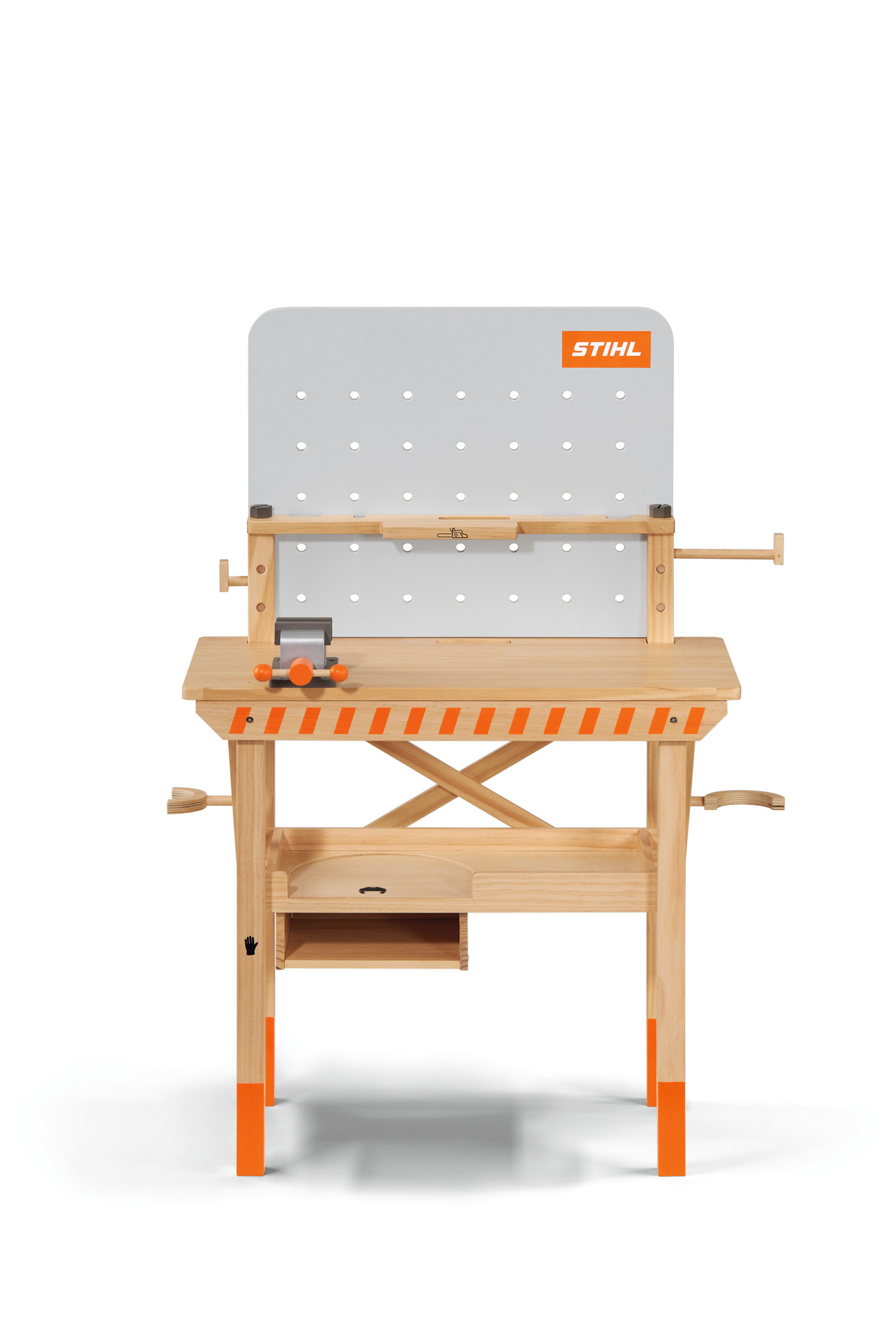 Banco de trabajo de madera para niños