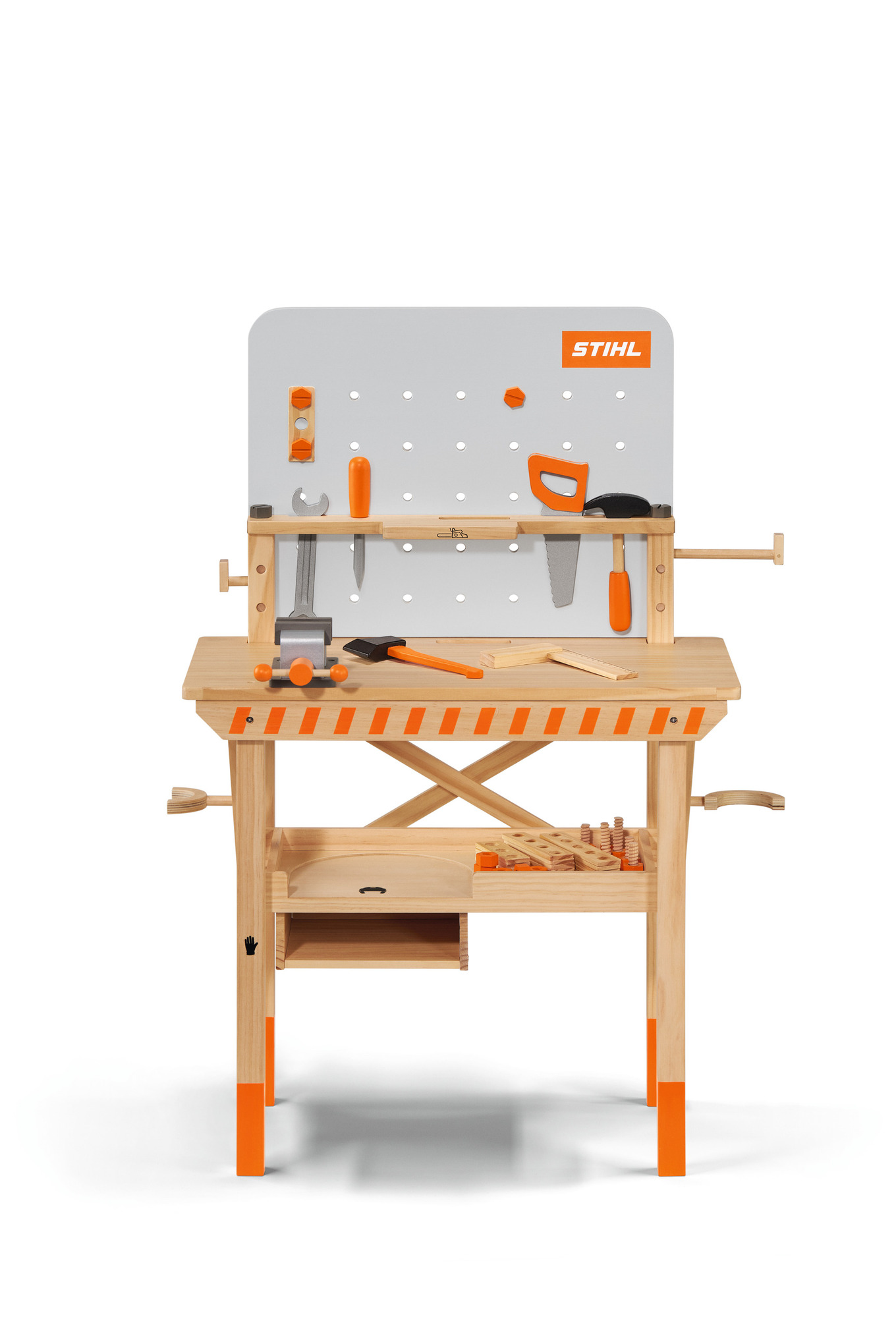 Banco de trabajo de madera para niños