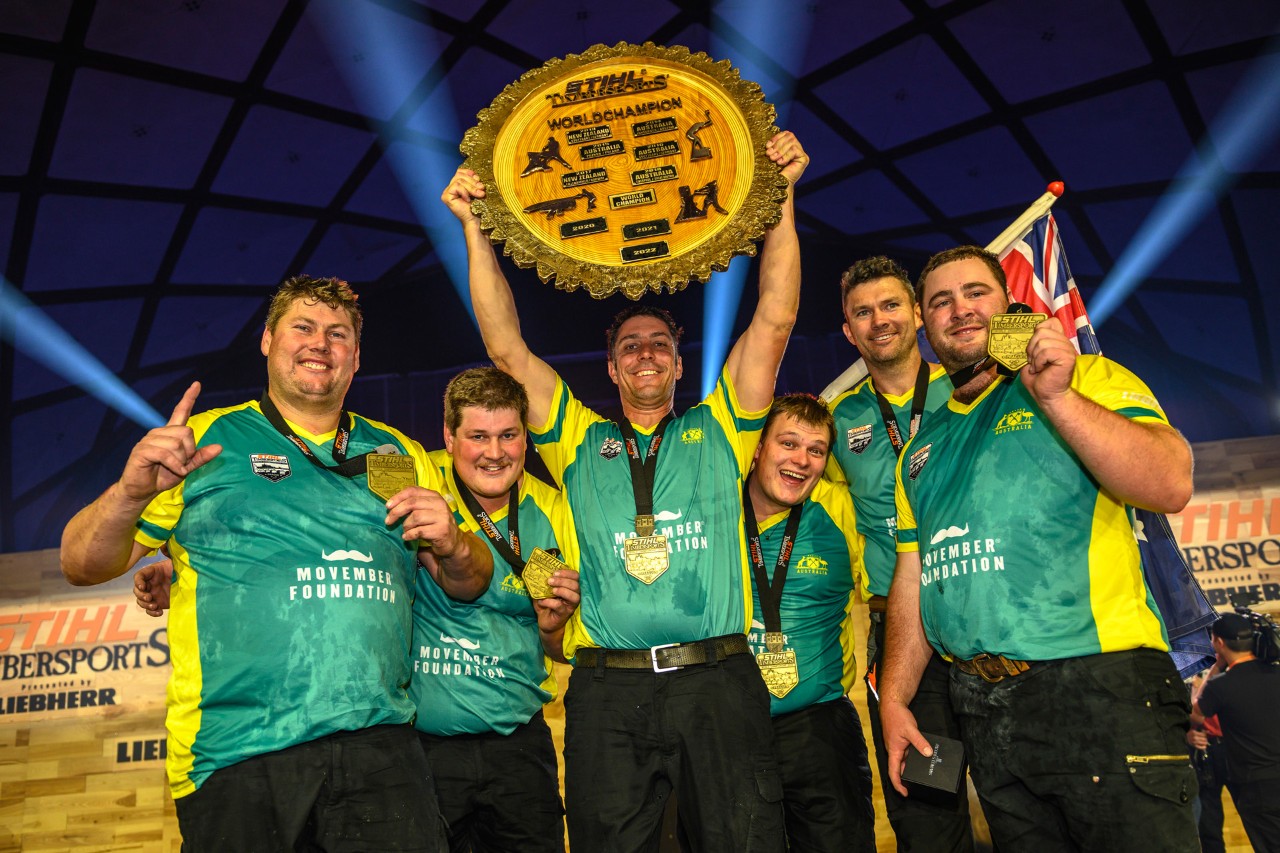 Ganadores del Campeonato Mundial de STIHL Timbersports 2018 en Liverpool