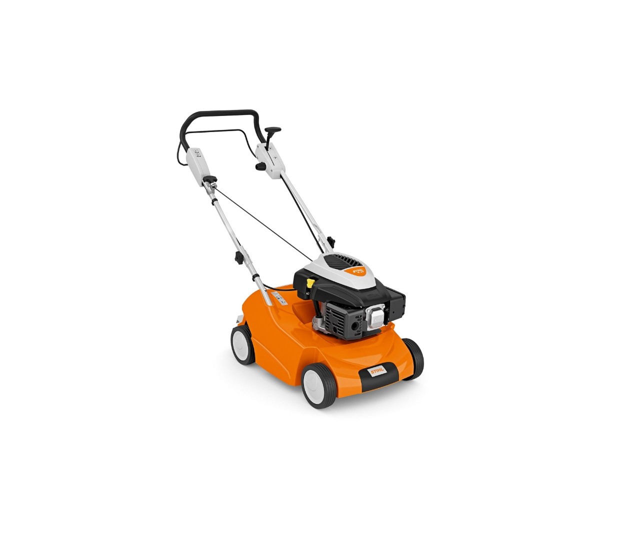 Escarificador STIHL RLA 240 sobre fondo blanco