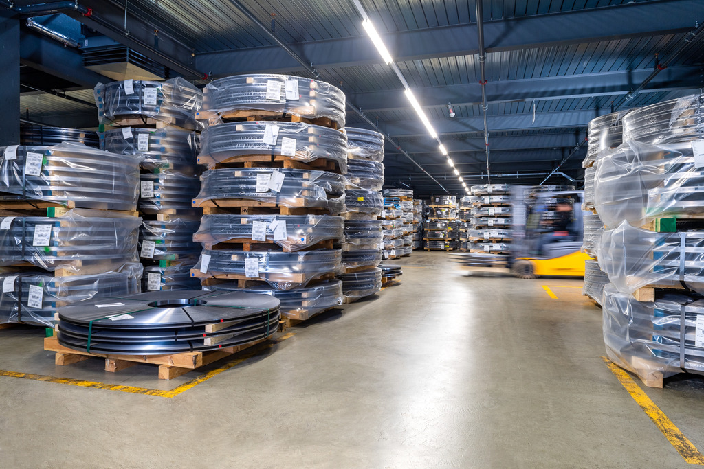 Imagen de la fábrica de cadenas STIHL